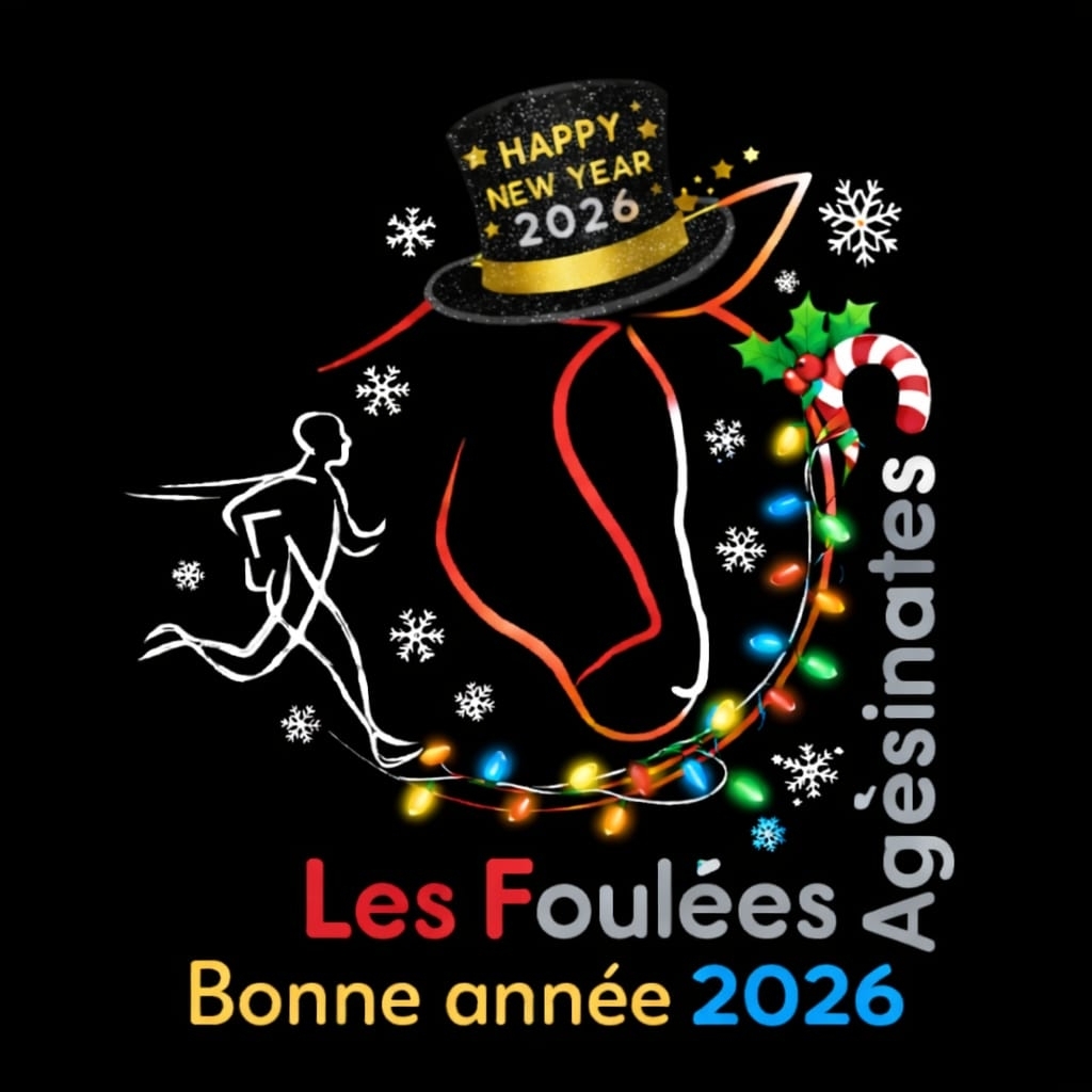 Les foulées agésinates vous souhaite une bonne année !