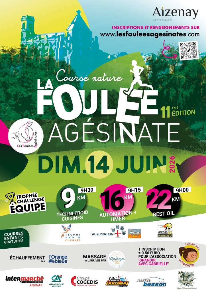 Inscriptions ouvertes  La Foulée Agésinate 2026