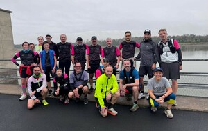 Sortie délocalisée au barrage de moulin Papon🏃